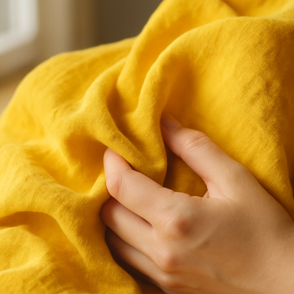 Linen Fabric by the Yard – Soft, Breathable – Sewing, Dressmaking & Home Décor - Image 3 of 4