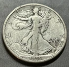 1916 D Walking Liberty Silver Half Dollar 50C | Walker Coin - 90% Silver