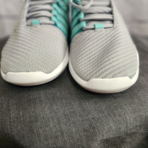 K-Swiss Womens  Athletic Sneakers Gray & Teal Lace-Up Lightweight Breathable 8.5 - Picture 4 of 7