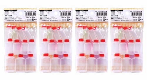 Paquete de 4 11 Piezas Botella de Viaje Salsa de Soja Exprimir Chorro Hecho en Japón S-2054x4 - Imagen 1 de 9