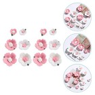 12PCS DIY Ornament Material Kit Accessories Use Ceramic Cherry Blossom Decor