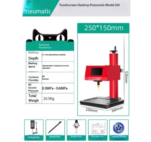 Metall Markiermaschine Teile Pneumatisch Elektrisch Touch-Control Markiermaschine  - Bild 3 von 21