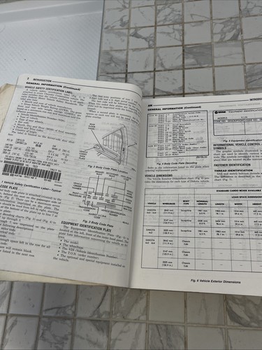 1996 Dodge DAKOTA TRUCK Service Repair Shop Workshop Manual OEM Set - Picture 6 of 14
