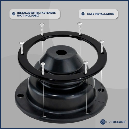 Five Oceans Motor Well Boot, Cable Boot, Covers Holes Up To 5-1/2" Diameter - Picture 3 of 7