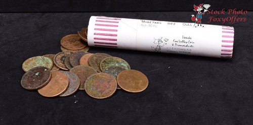 Indianer Cent Rolle - gemischte Jahre - 50 Münzen - Cull