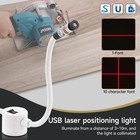 Magnetic Positioning Quilting Laser Light for Sewing Machine Straight Guide