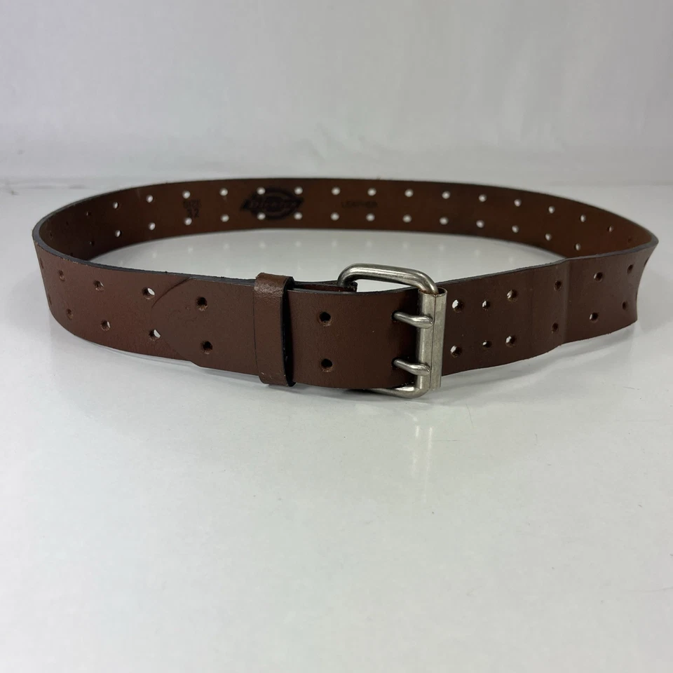 Cinturón de trabajo Dickies de cuero marrón - para hombre talla 32/80 Foto 2 de 4