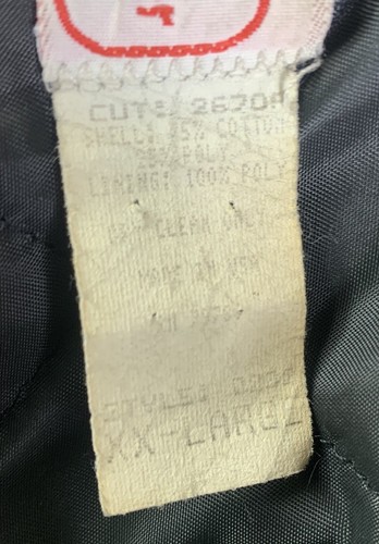 Vintage Union Pacific Railroad Jacke Herren XXL Braun Cord Stickerei Made in USA - Bild 7 von 11