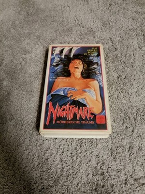 vhs Nightmare ERSTAUFLAGE CBS FOX