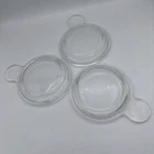 THREE! GRAB IT Bowl Replacement Glass Pyrex Lid P-150-C for Corningware Bowl