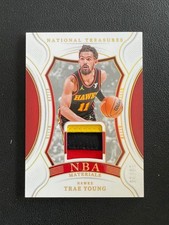 Trae Young 2024-25 Panini National Treasures NBA Materials 10/25 #NBA-TRY