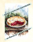 Pie Dessert Tin Sign Rustic Country Baking Art