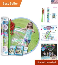 Giant Bubble Wands Kit: 4-Piece Set in Bubbles Made in The USA