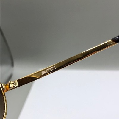 Wildfox Airfox 2 Gold Frame Aviator Sunglasses NEW WILDFOX AIRFOX 2 GOLD GRADIENT AUTHENTIC FRAME  main image 3