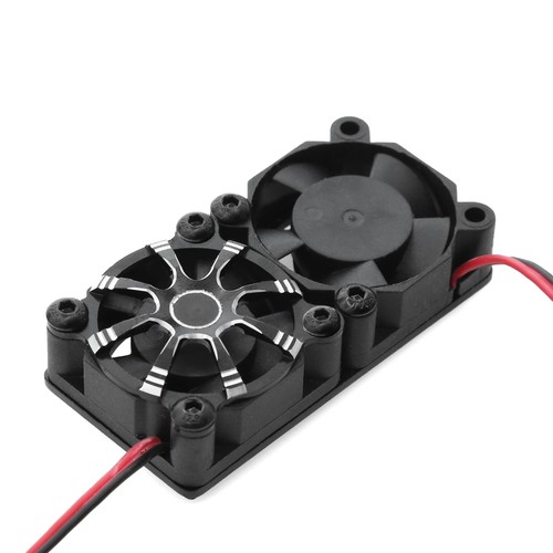 30x30mm Aluminum Alloy Cooling Fan Cover for RC Motor ESC Electric7685 - Afbeelding 2 van 8
