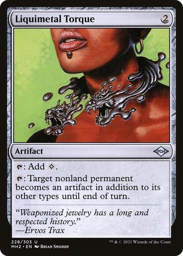 Liquimetal Torque NM #228 Modern Horizons 2 MTG