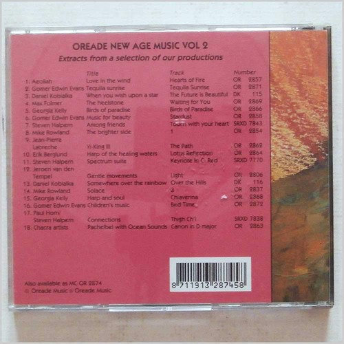 Various Various - Oreade New Age Music Vol 2 [Music (CD) - Picture 2 of 2