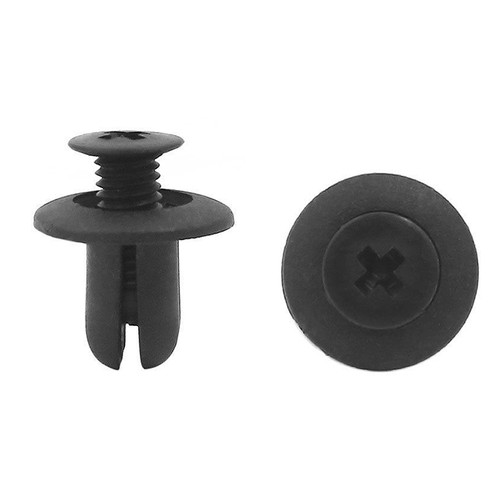 120 X 8mm Car Hole Plastic Rivets Fastener Bumper Push Pin Clips Clip C2G74094 - Picture 5 of 6