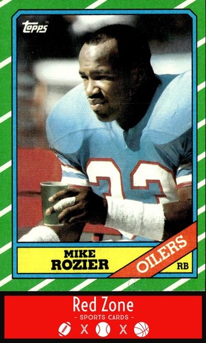 1986 Topps - #351 Mike Rozier NM Set Break (RC)