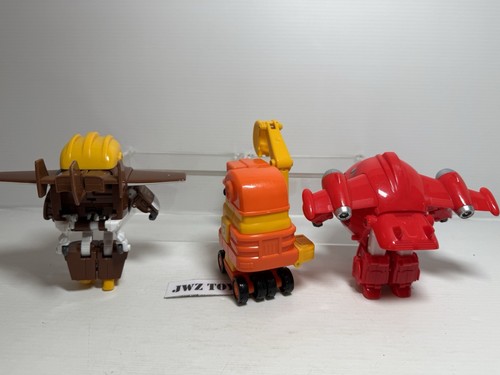 x3 Super Wings Transform-A-Bots Plane Bundle - Jett, Todd & Scoop VGC 229 - Picture 5 of 7