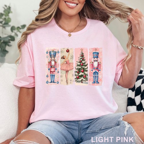 Retro Nussknacker Weihnachtsshirt, Nussknacker Ballett Shirt, Damen T-Shirt, 203729 - Bild 9 von 24
