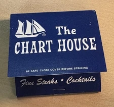 Chart House Fine Steaks Cocktails Matchbook, Portland, Oregon, New