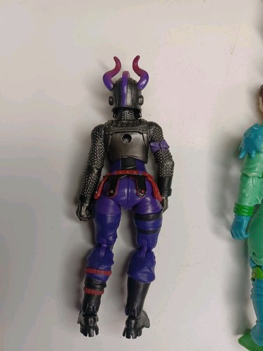 Fortnite Black, Dark Red Knight Moisty Merman RC Baller 4” Figures - Picture 11 of 11