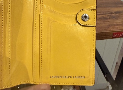 Cartera Ralph Lauren vintage roja y amarilla - Imagen 3 de 8