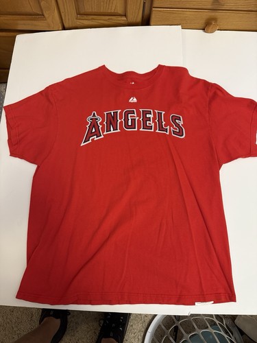 Majestic Los Angeles Anaheim Angels Men’s XL T-shirt Red - Bild 2 von 4
