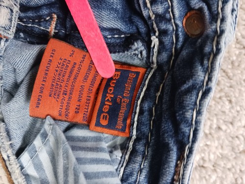 Rock Revival Vivian Straight Damen Denim Jeans 26 Blau Distressed - Bild 17 von 24