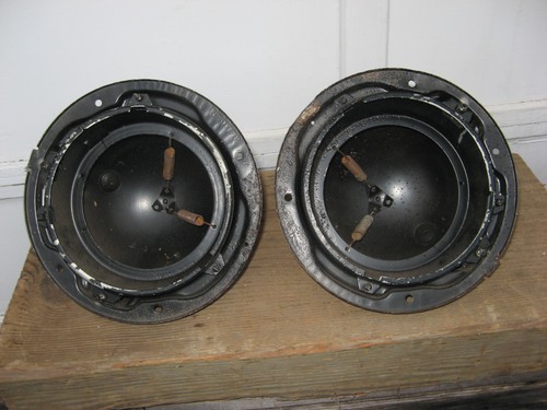 1956 F100 FORD PICKUP TRUCK Headlight Bucket Pair OEM - Picture 1 of 11