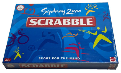 SCRABBLE SPIEL: Sydney 2000 sehr seltene Edition von Mattel - Neu & Factory Sealed