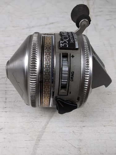 Carrete de colección Zebco 33 clásico FeatherTouch Spin Cast ¡Bonito! - Imagen 2 de 6