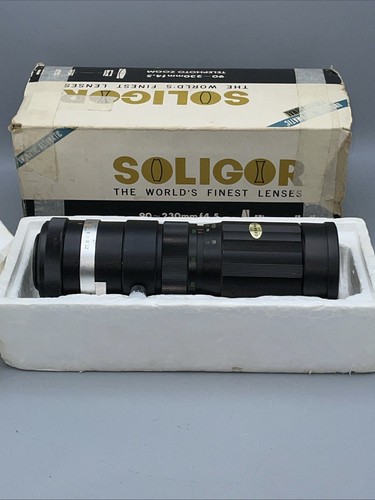 Soligor 90-230 mm f4.5 Vintage Zoom Lens (boxed). - Picture 7 of 7