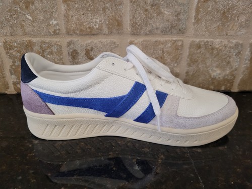 Scarpe sneakers Gola Grandslam Trident CLA415 donna bianche sintetiche lifestyle - Foto 6 di 11