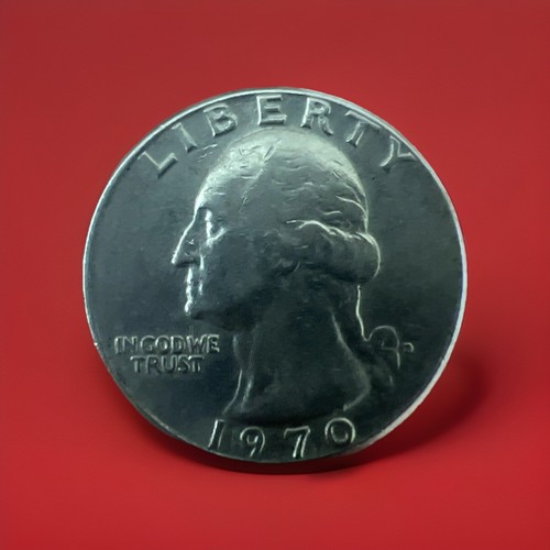 1970 D Washington Quarter PRISTINE! Denver Mint Filled D Mint Mark Great Coin - Picture 1 of 4