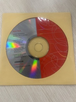 Oracle Database 8i Release 3 (8.1.7) CD Pack Software Vintage 2001 A90901-01