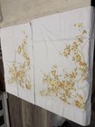 Vintage JP Stevens Utica Pillowcases Pair 42x36 No Iron Percale Made in USA Flor