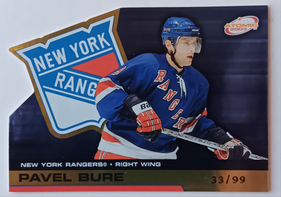 #ad #ad 2002 03 Pacific Atomic Gold Pavel Bure 99 New York Rangers $59.99