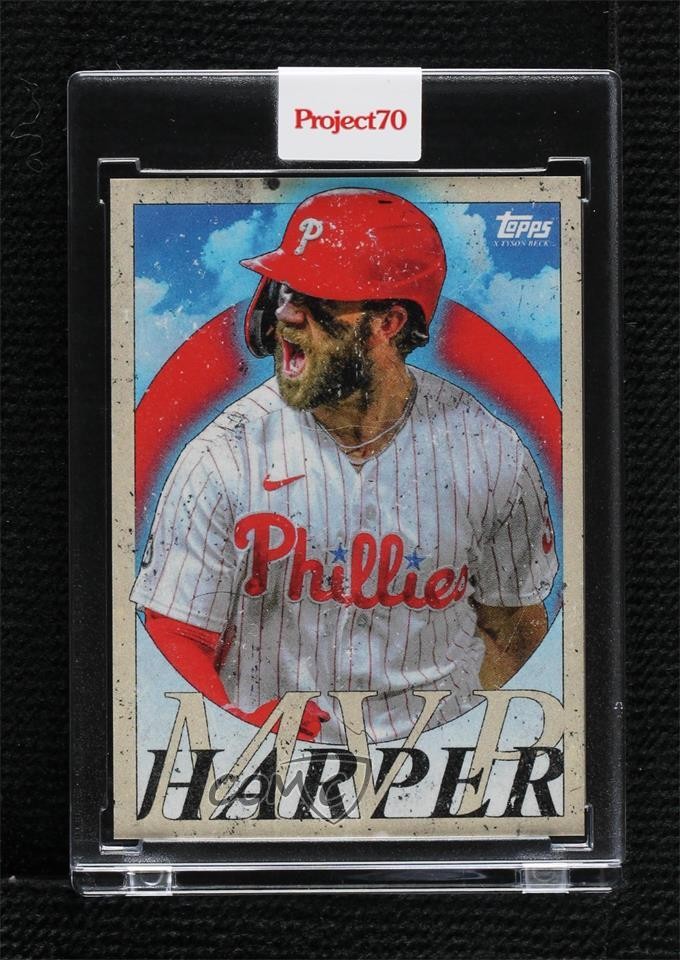 2022 Topps Project 70 Online Exclusive /793 Bryce Harper Tyson Beck #861 0p35