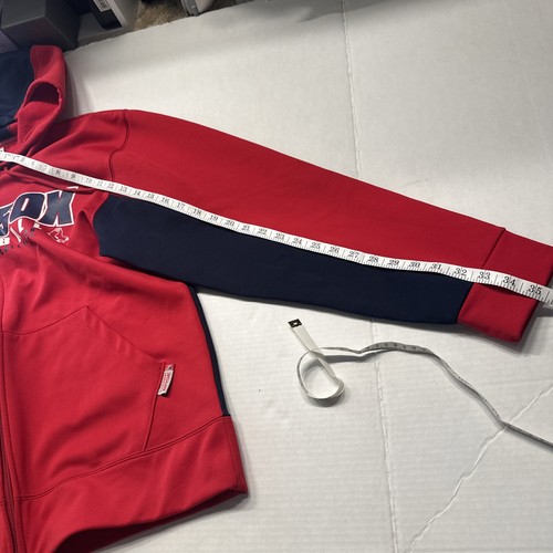 Red Sox Baseball Full Zip Hoodie M rot blau - Bild 10 von 12