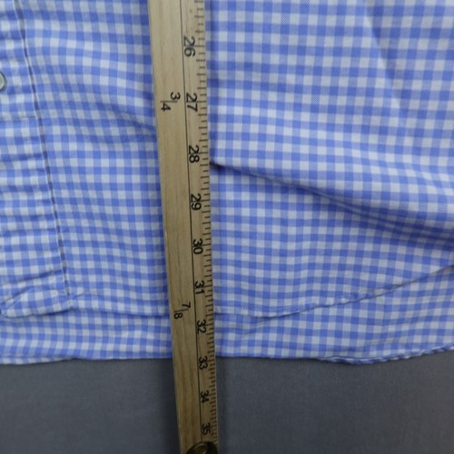 Camisa Polo Ralph Lauren Para Hombres 2XB Grande Alta Azul Mangas Largas Oxford Pony - Imagen 4 de 7