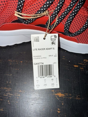 Adidas Lite Racer Adapt 5.0 Team Victory Rot Herren Slipper Sneaker - Bild 11 von 13
