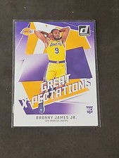 Bronny James Jr. 2024-25 Panini Donruss Basketball Great X-Pectations Insert RC