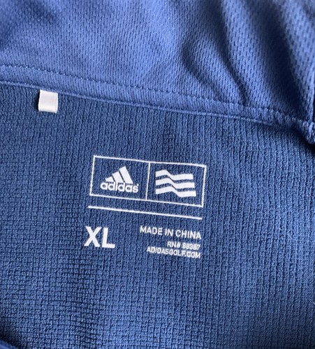 Adidas Vidanta Golf 1/4 Quarter Zip Pullover Mens XL Extra Large Preowned - Picture 4 of 15