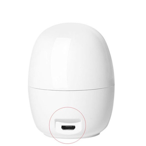 Mini secador de uñas portátil blanco con un solo dedo ligero práctico USB lámpara UV esmalte de gel - Imagen 4 de 11