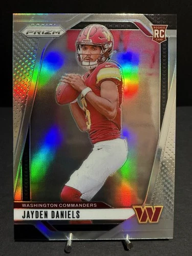 2024 Panini Prizm Rookies Jayden Daniels #347 Silver Prizm (RC)