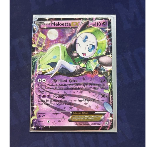Meloetta-EX Legendary Treasures #RC25