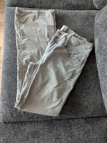 London Jeans Corduroy Pants Gray Size 8 Flared - Picture 16 of 18
