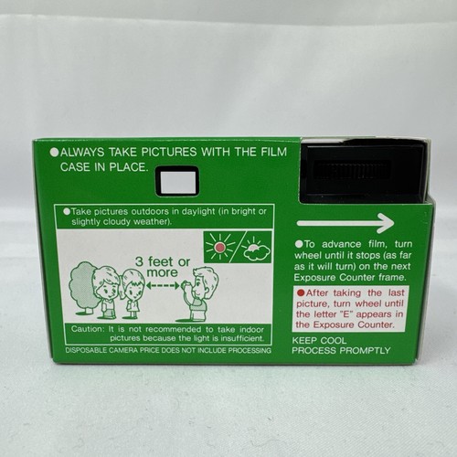 Vintage FUJICOLOR QuickSnap Super HR Disposable 35mm Camera 24 Exposures NEW #2 - Picture 3 of 6